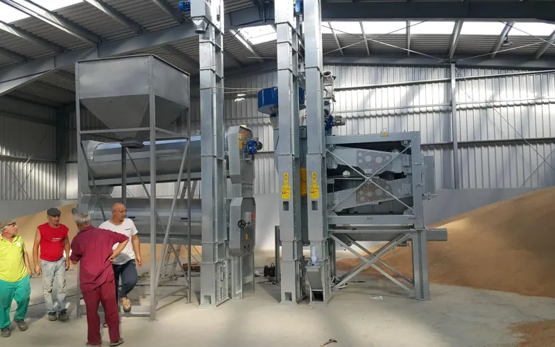 Instalatie selectare cereale