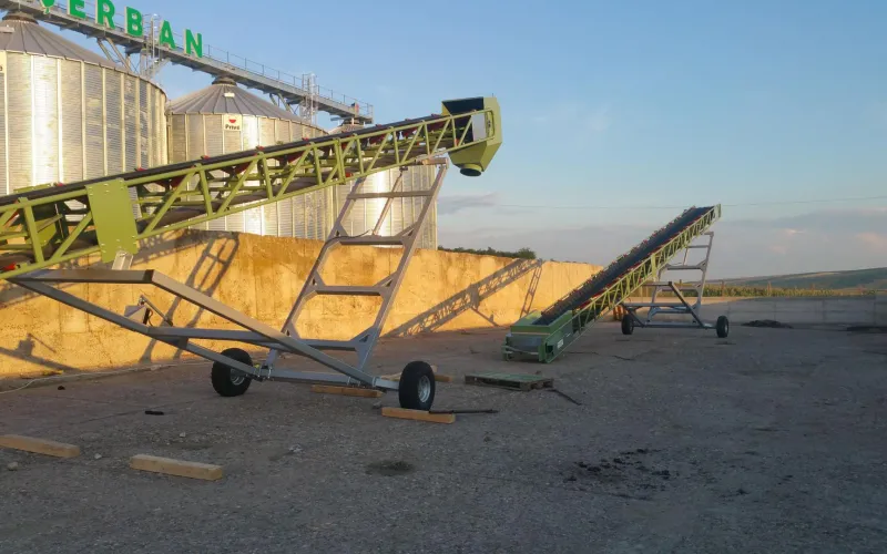 Punere in functiune benzi transportoare mobile MFB650/16