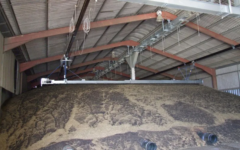 Sisteme incarcare - descarcare magazii cereale 